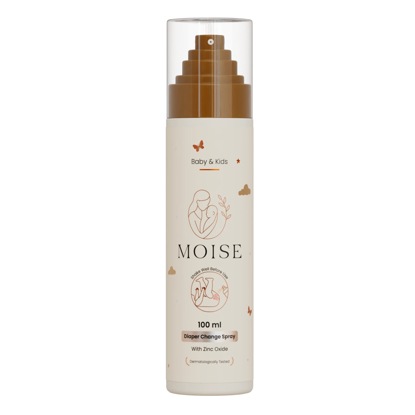 Moise diaper change spray