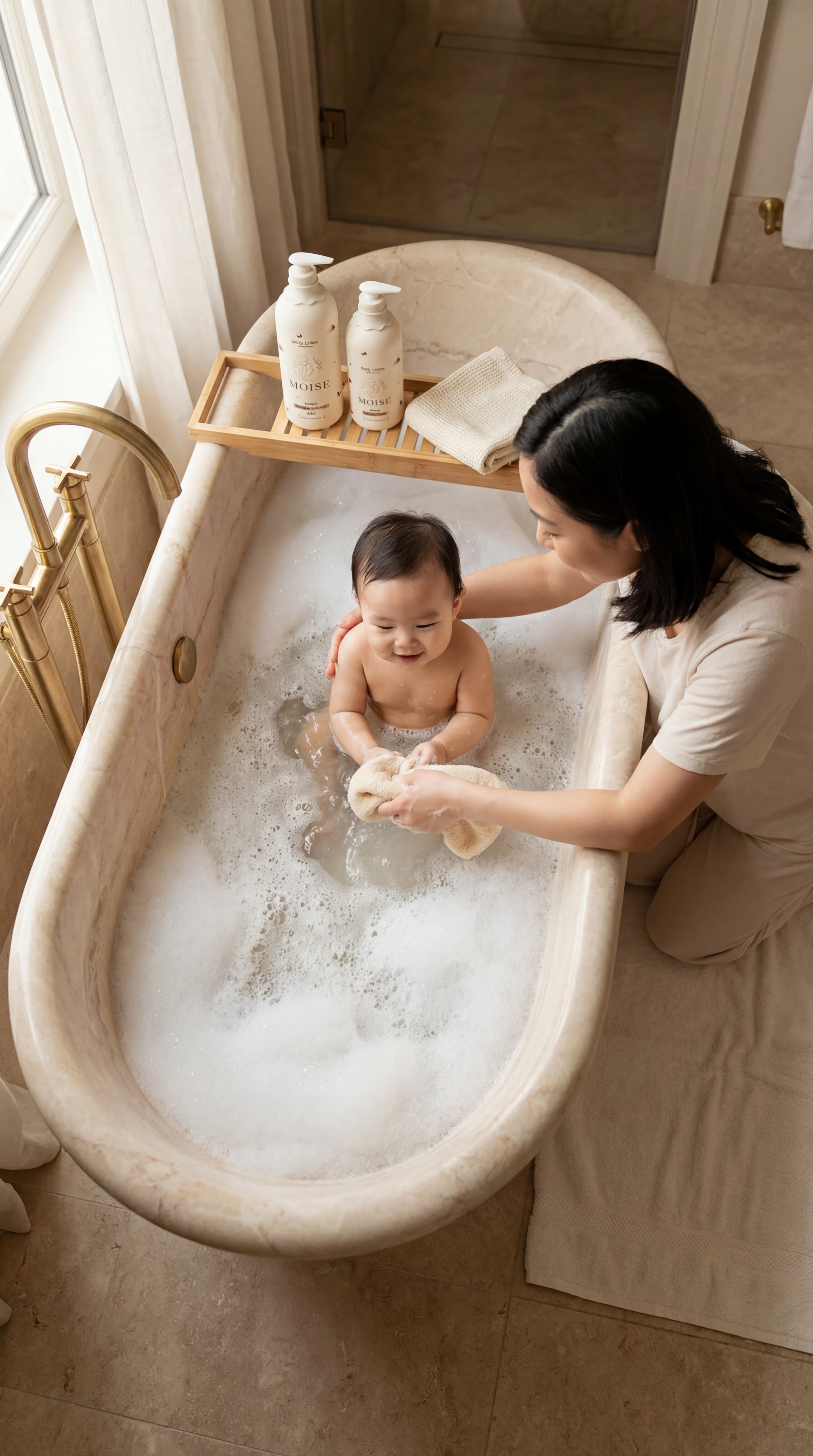 Hoe was je het haar van je baby? Stappen en tips | Moise