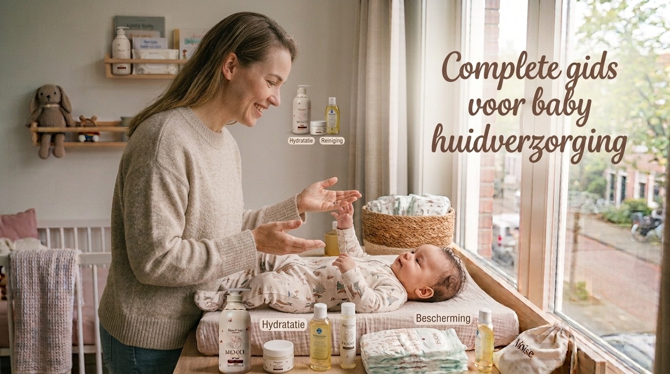 Complete gids voor baby huidverzorging: zo verzorg je de gevoelige babyhuid