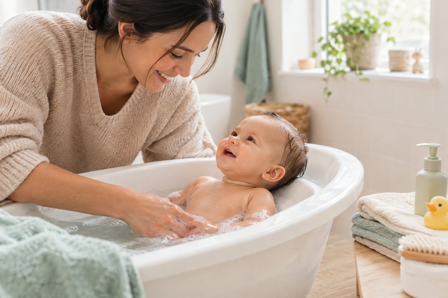 How Often Should You Bathe a Baby?
