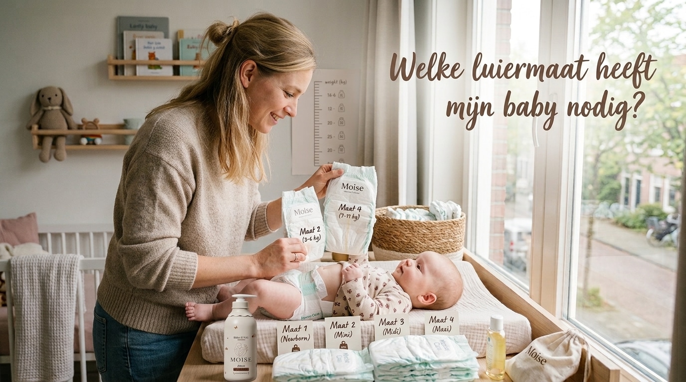 Welke luiermaat heeft mijn baby nodig?