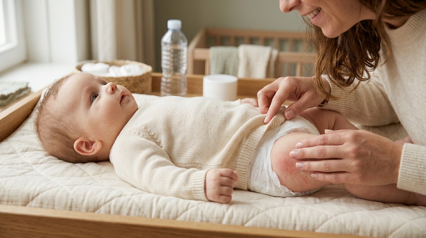 Schimmelinfectie of luieruitslag: het verschil herkennen