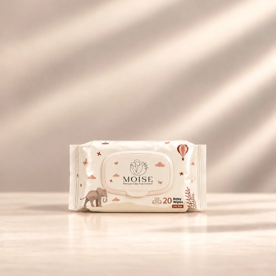 Moise XL Baby Wipes
